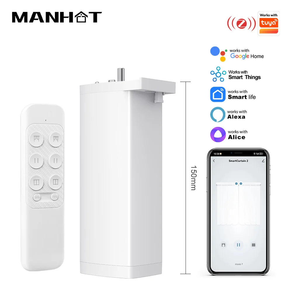 Moteur de rideau/volet Zigbee Domotia