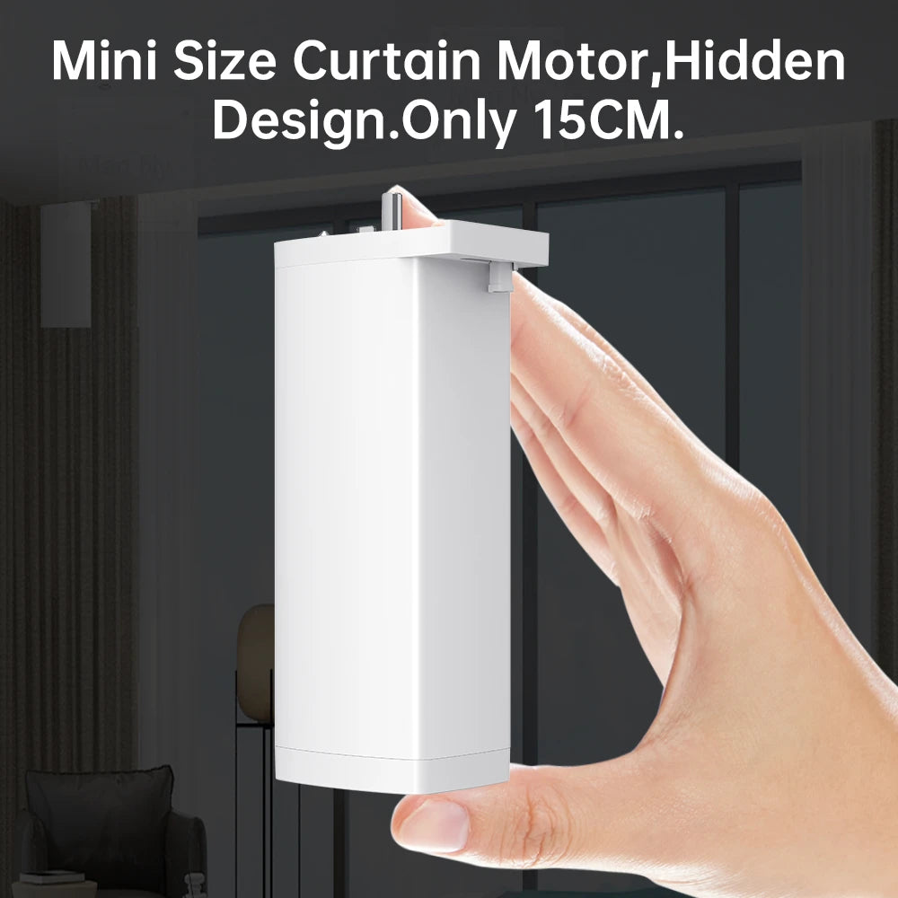 Moteur de Rideau/Volet Électrique Zigbee/WiFi - Compatible Tuya, Alexa